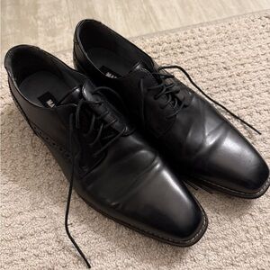 Black Leather Dress Shoes Men’s Size 12